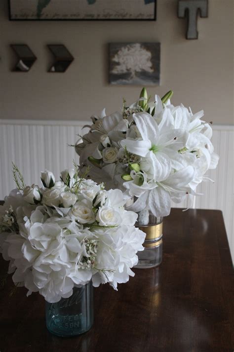Custom Centerpiece Recreation In Silk Flowers — Silk Wedding Flowers