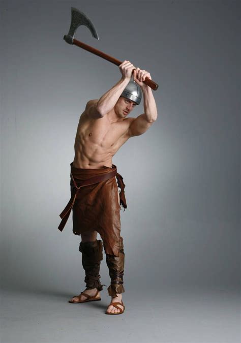 Barbarian Warrior J By Mjranum Stock Fighting Poses Figure Poses