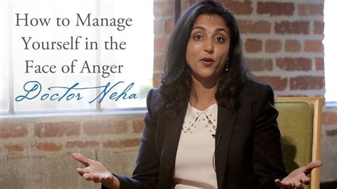 Doctor Neha How To Manage Yourself In The Face Of Anger Youtube