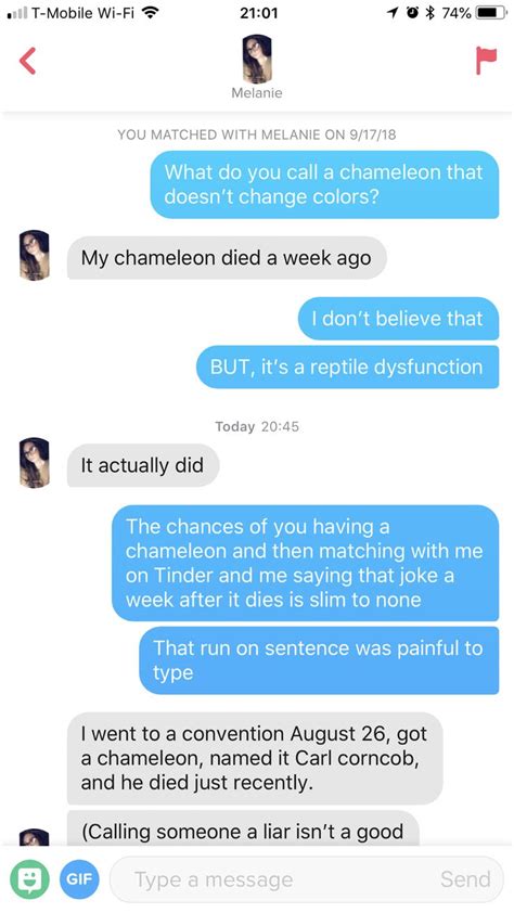 The Most Cringeworthy Tinder Conversation Youll See Today Tinder