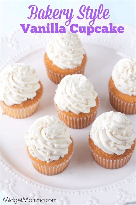 Bakery Style Vanilla Cupcake MidgetMomma