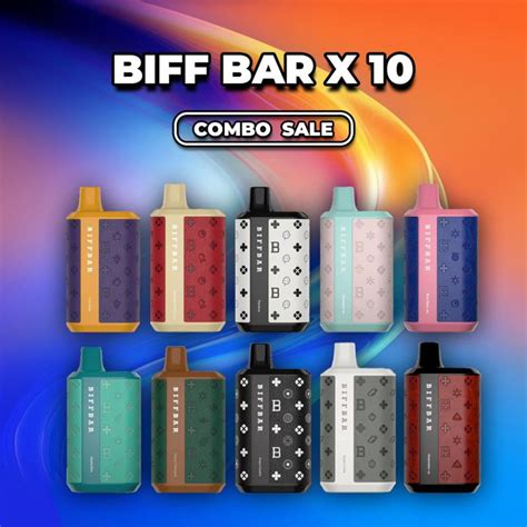 Buy Biff Bar 5500 Puffs X 10 Selected Flavours Online Puffsme