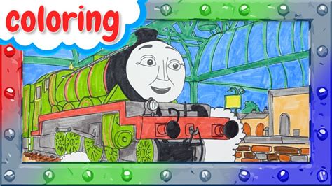 Henry The Green Engine Coloring Pages