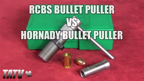 Rcbs Bullet Puller Vs Hornady Bullet Puller The Reloaders Network