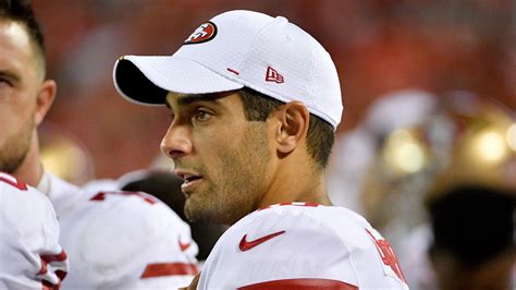 49ers News Watch Nfl Networks Brian Baldinger Break Down Jimmy