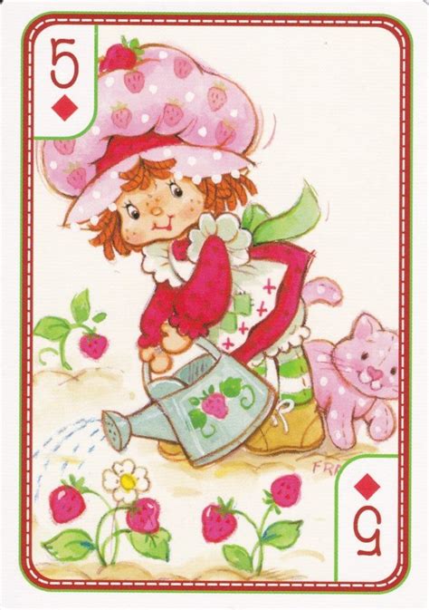 Ssc Playing Cards Best Deck 17 Strawberry Shortcake Characters