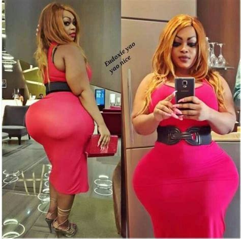 Meet Eudoxie Yao The Lady With The Largest Butt In Africa Celebrities Nigeria