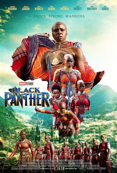 We Are Wakanda Black Panther Movie Poster Black Panther Marvel