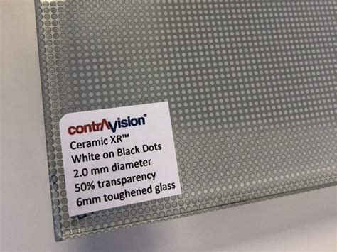 Screen Printed Fritted Glass For Buildings Contra Vision Ceramic Frit