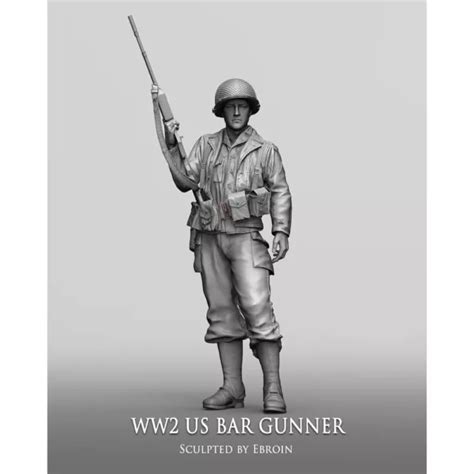 116 Scale Unpainted Resin Model Figure Kit Military Wwii Soldier