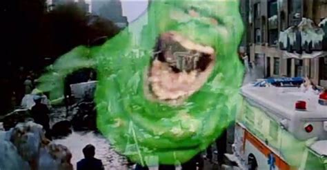 Was There A Scene Featuring Slimer Cut From The End Of Ghostbusters Ii