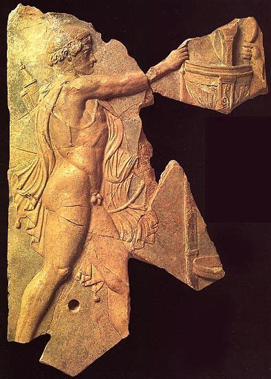 Struggle Between Apollo And Heracles For The Delphian Tripod Terracotta 36—28 Bce Rome