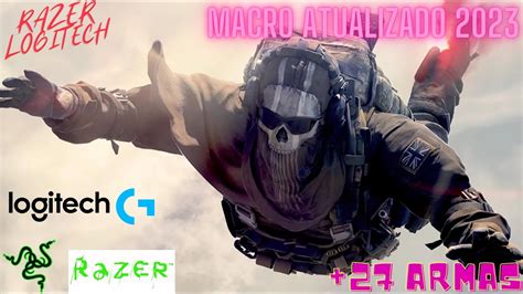 Macro No Recoil Warzone 2 Humanizado Razer E Logitech 2023 Youtube
