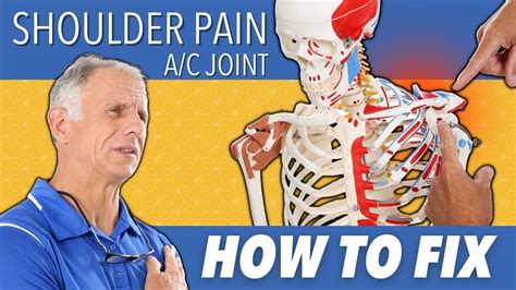 Effective Self Treatments For Ac Joint Pain Acromioclavicular