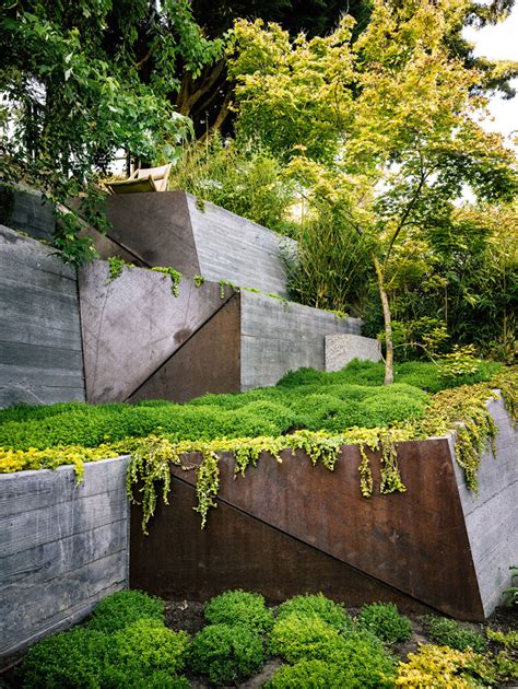 Zen And Architectural Garden In California1 Fubiz Media
