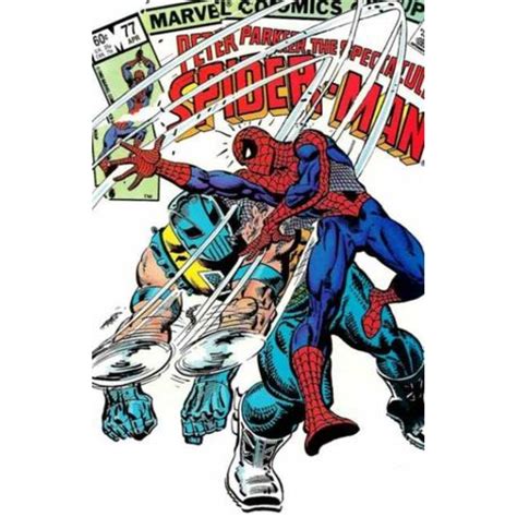 1983 04 The Spectacular Spider Man 77 Comics Elephant Bookstore
