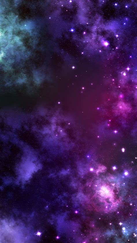 Purple Violet Outer Space Sky Nebula Astronomical Object Iphone
