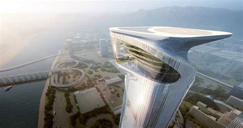 Aedas Plans Dragon Themed Zhuhai Hengqin Headquarters For China