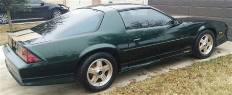 1992 Chevrolet Camaro Rs Coupe 25th Anniversary 3rd Gen Green And