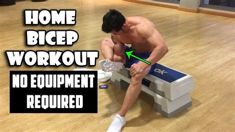 Biceps Workout At Home Without Dumbbellshow To Get Big Biceps Without Equipmentbuild Bigger