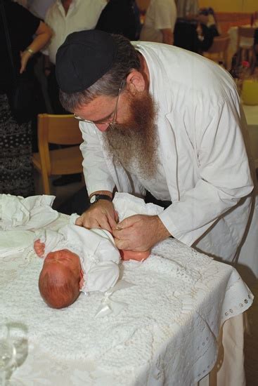 Mohel Performs Circumcision Bris On Eight Editorial Stock Photo Stock