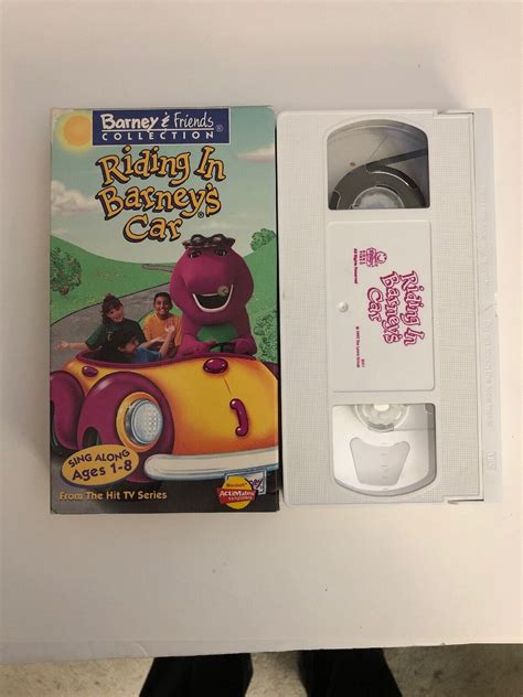 Barney Friends Collection Riding In Barney S Car VHS Sing Along Dinosaur EBay