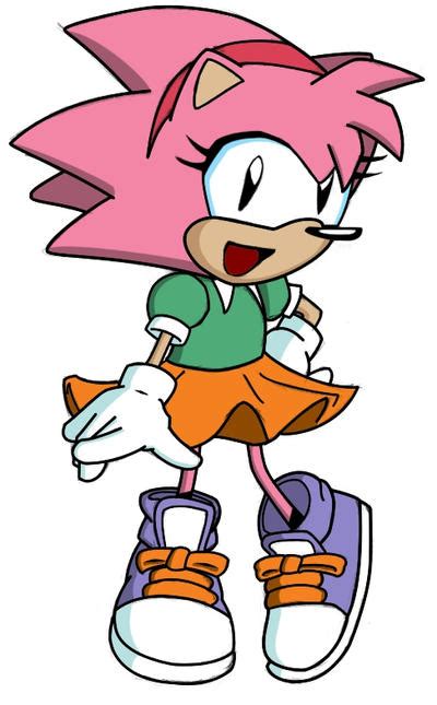 Classic Amy Rose By A Scream On Deviantart