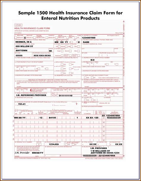 1500 Hcfa Form Pdf Form Resume Examples Gm9o81mydl