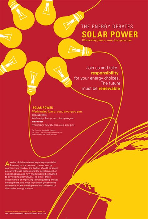 The Energy Debate Poster Design On Behance