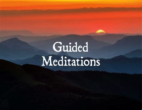 Guided Meditations S Website
