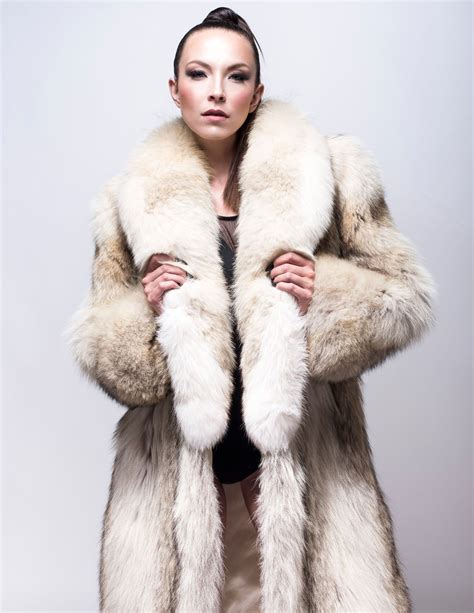 Coyote Fur Coat Fox Fur Fur Fashion Fashion Photo Womens Fashion