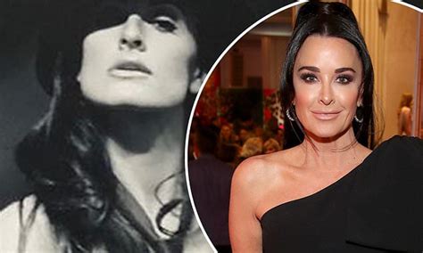 Kyle Richards Posts Risqué Nude Throwback Portrait Of Herself To
