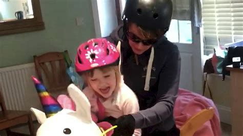 Watch Mom Creates Rides For Her 4 Year Old Daughter While They Re Stuck At Home