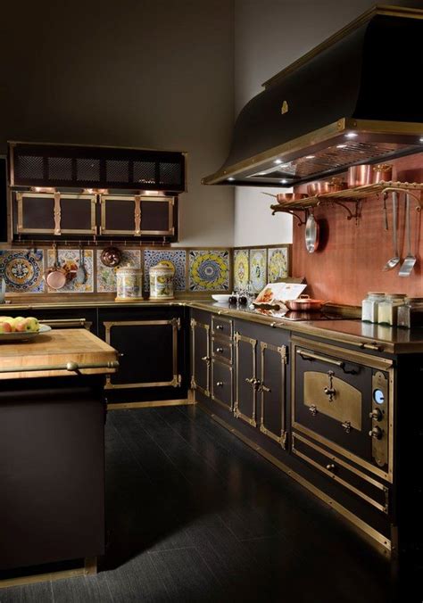 Black And Copper Kitchen Ideas Modern Extravagant And Bold Designs