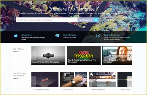 It will surely attract viewers' attention to the titles as well as increase the feel of the purpose credits template premiere pro. Adobe Premiere Templates Free Of "premiere Pro" Intro ...