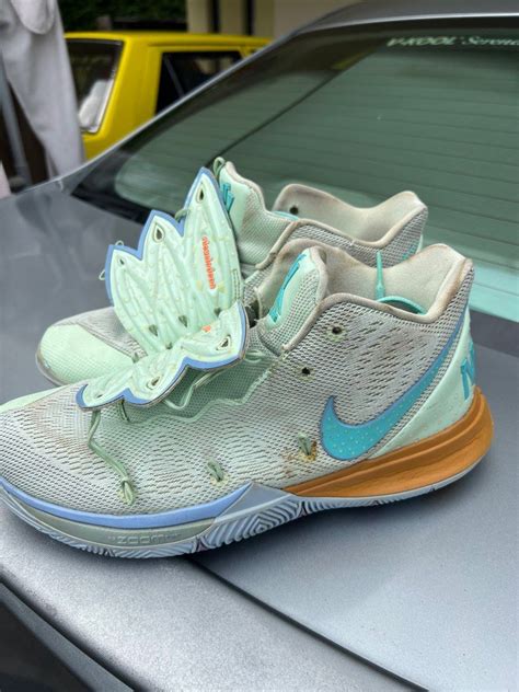 Kyrie 5 Squidward Mens Fashion Footwear Sneakers On Carousell