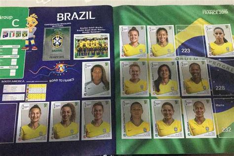 Álbum Da Copa Do Mundo Feminina Erra Quatro Atletas Da Seleção