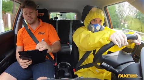 Photo Gallery ⚡ Fake Driving School Take Off My Hazmat Suit And Fuck Me Lexi Dona And Michael