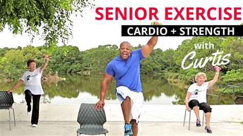 Senior Fitness Strength Training Cardio Core Exercises For Seniors