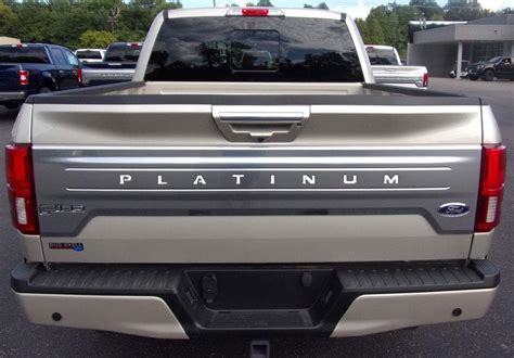 Bdtrims Tailgate Raised Letters Compatible With 2018 2020 F 150