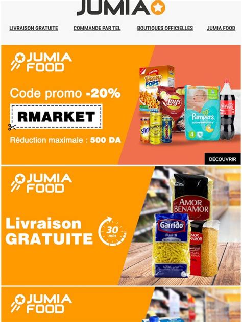 Jumia Algérie Une Belle Surprise Vous Attend Sur Jumia Food Market