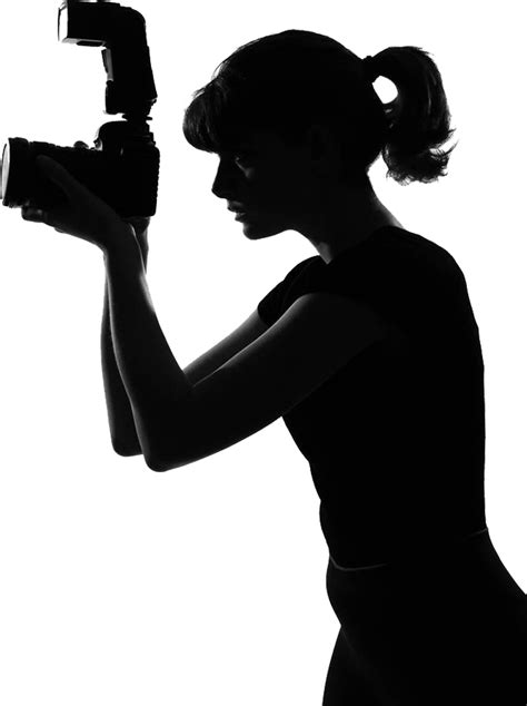 Silhouette Stock Photography Photographer Royalty Free Female