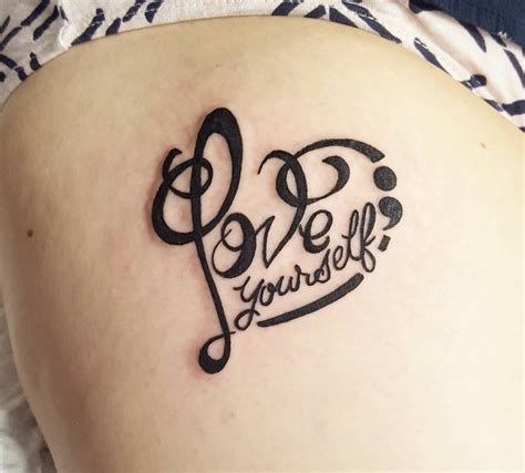 Maybe you would like to learn more about one of these? Always love yourself | Tattoo ideen, Tattoo symbole