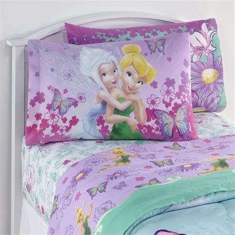 Disney tinker bell fairies twin size 3 piece bed sheet set. 47 best Girls tinkerbell room images on Pinterest ...