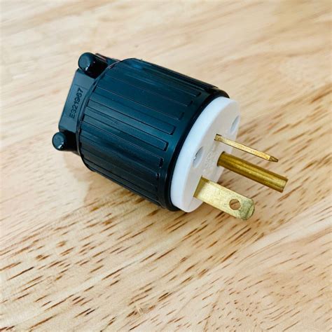 Nema 6 20p Straight Electrical Plug 3 Wire 20 Amps 220v 230v 250v