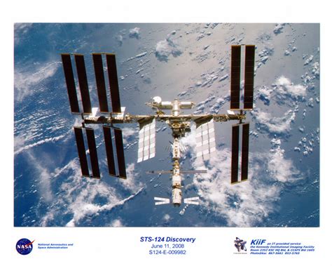 Nasa La Station Spatiale Internationale Spacephotographyonline