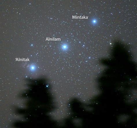 Stars Of Orions Belt Alnitak Alnilam Mintaka Alnitak Is A Triple Star Syst Alnila