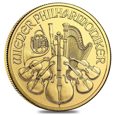 2016 1 Oz Austria Gold Philharmonic Coin Bu Bullion Exchanges