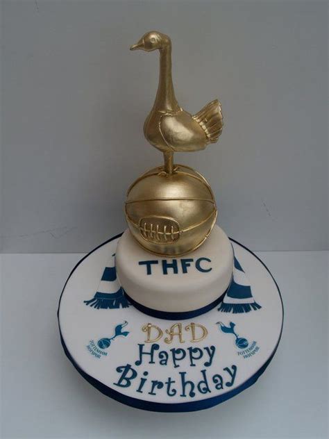 Tottenham Hotspur Football Birthday Cake Football Birthday Cake