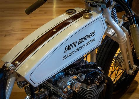 Gentleman Racer Honda Cb350f Board Tracker By Smith Brothers Smith